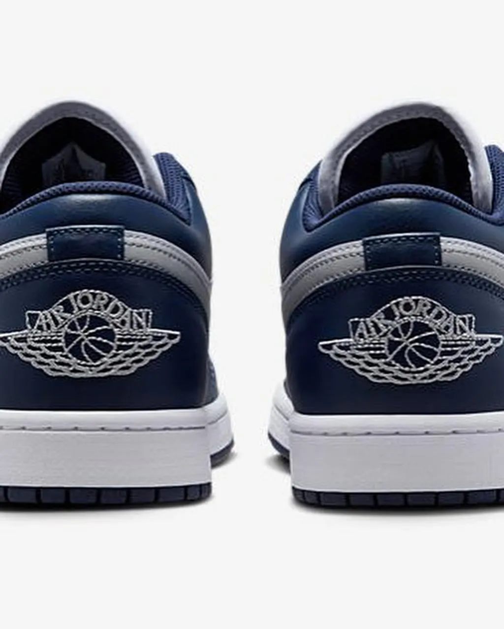 Air Jordan 1 Low Midnight Navy Wolf Sale