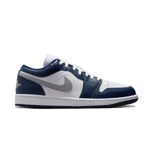 Air Jordan 1 Low Midnight Navy Wolf Sale