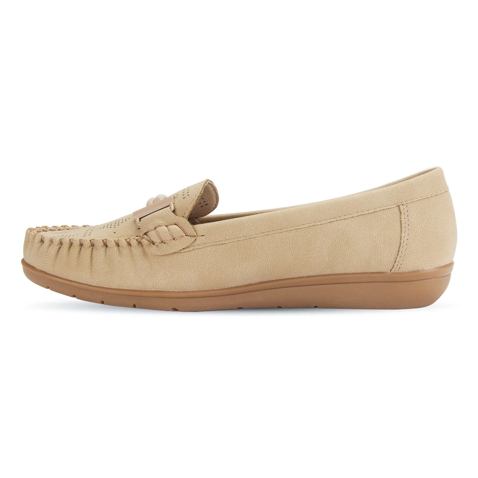 Bree women's buckled casual slip-on loafer