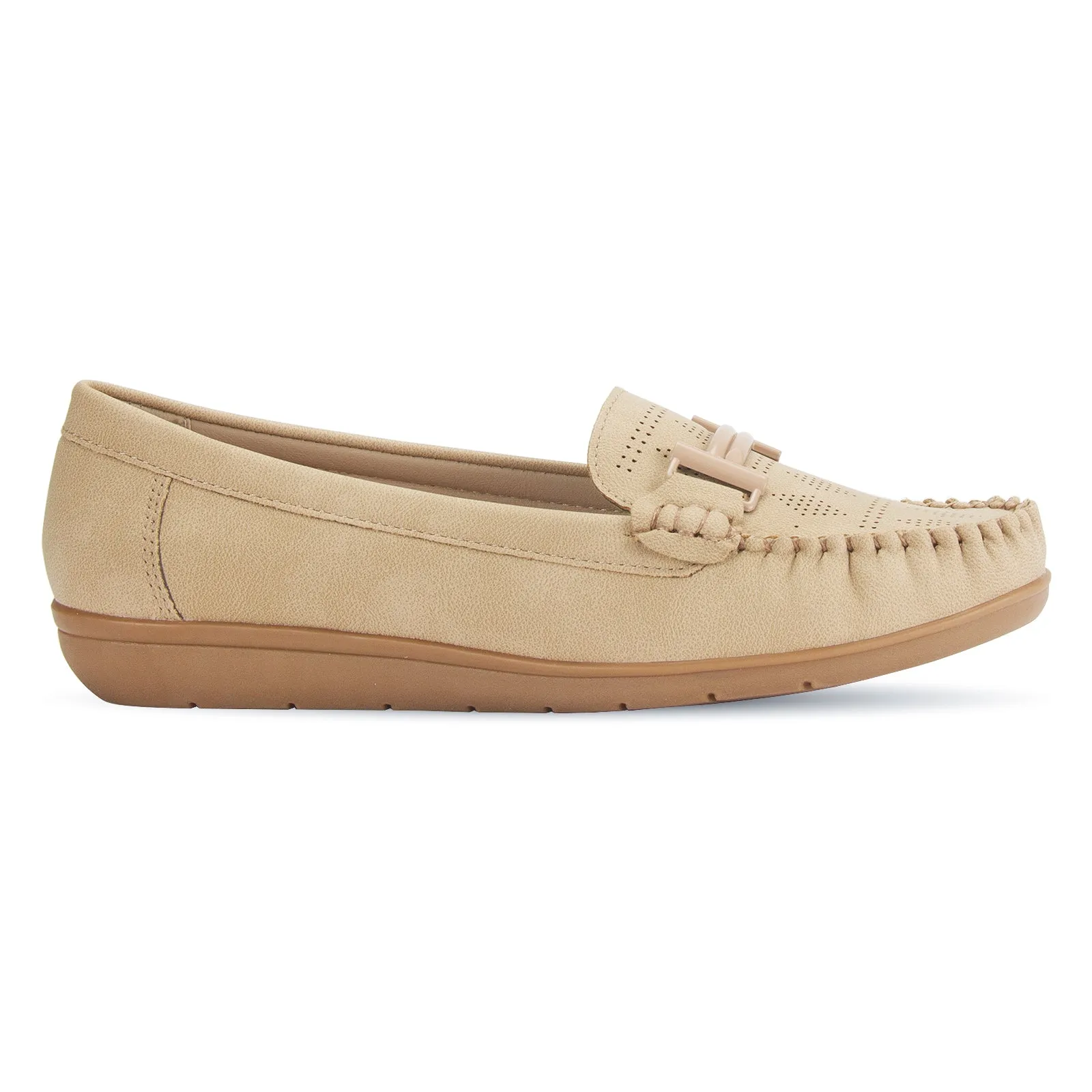 Bree women's buckled casual slip-on loafer