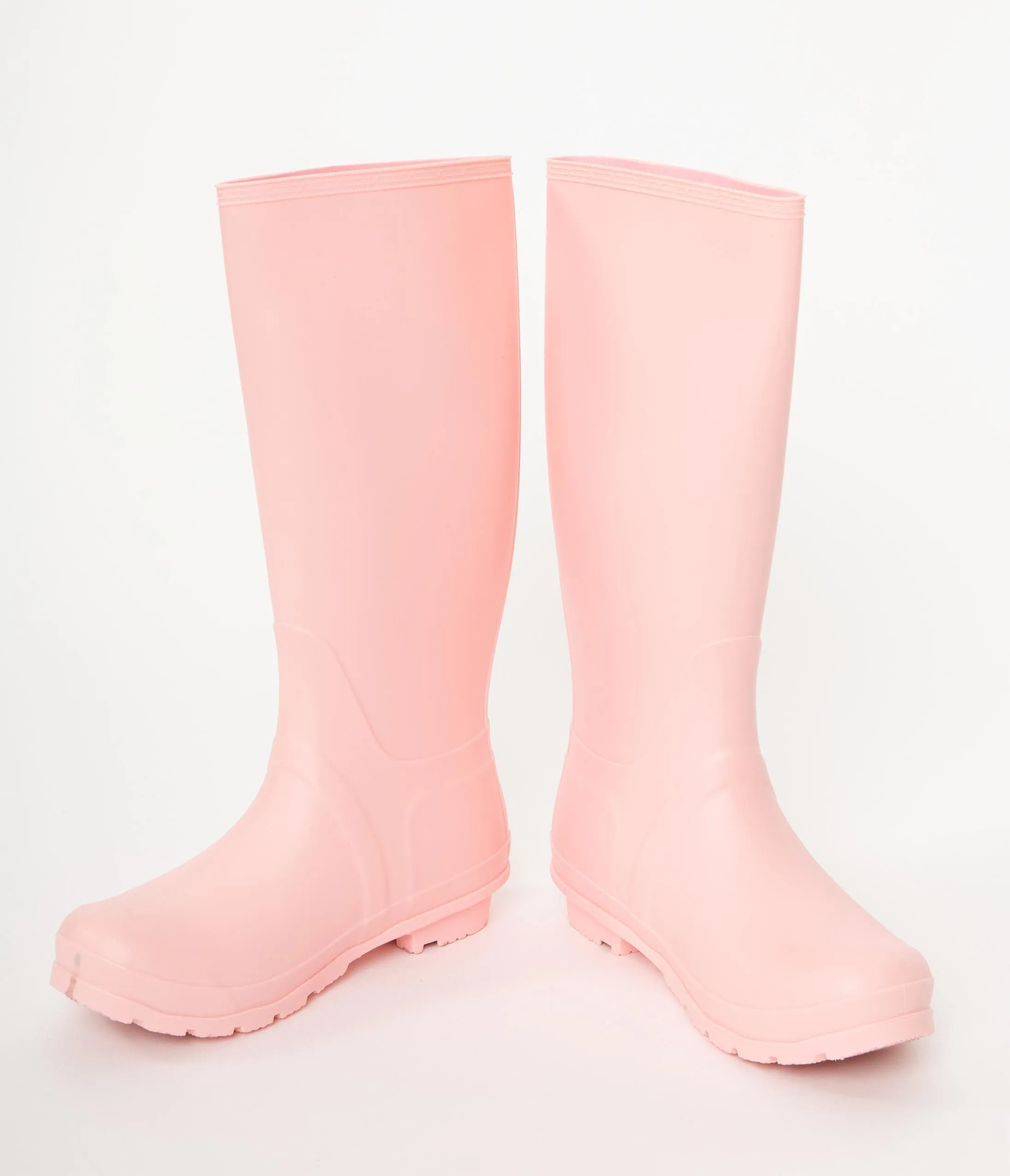 Candy Floss Pink Rubber Rain Boots