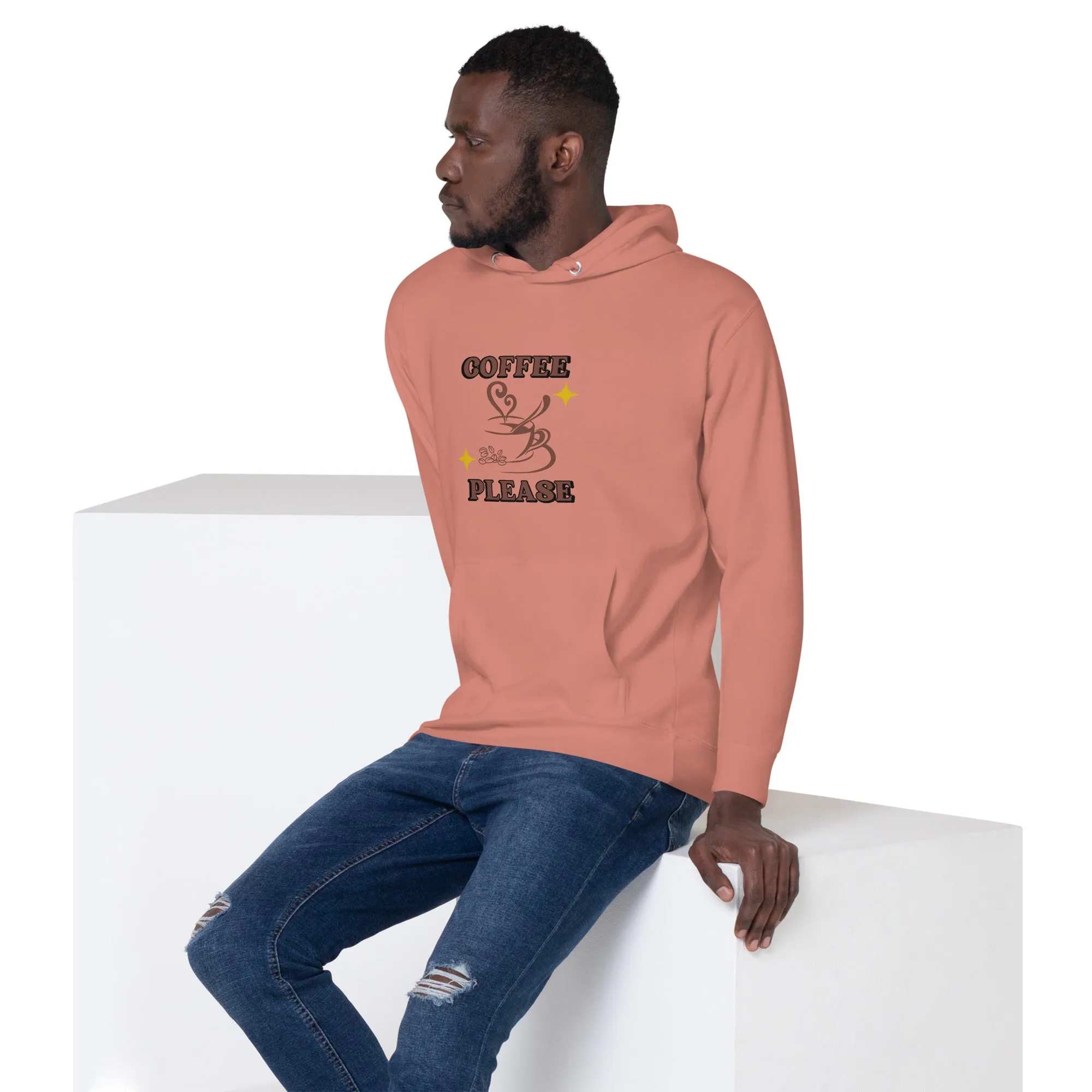 Coffee Please Men's Hoodie