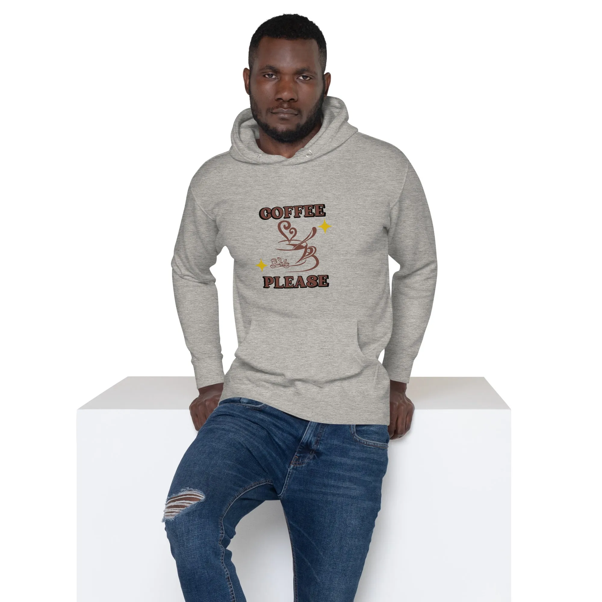 Coffee Please Men's Hoodie