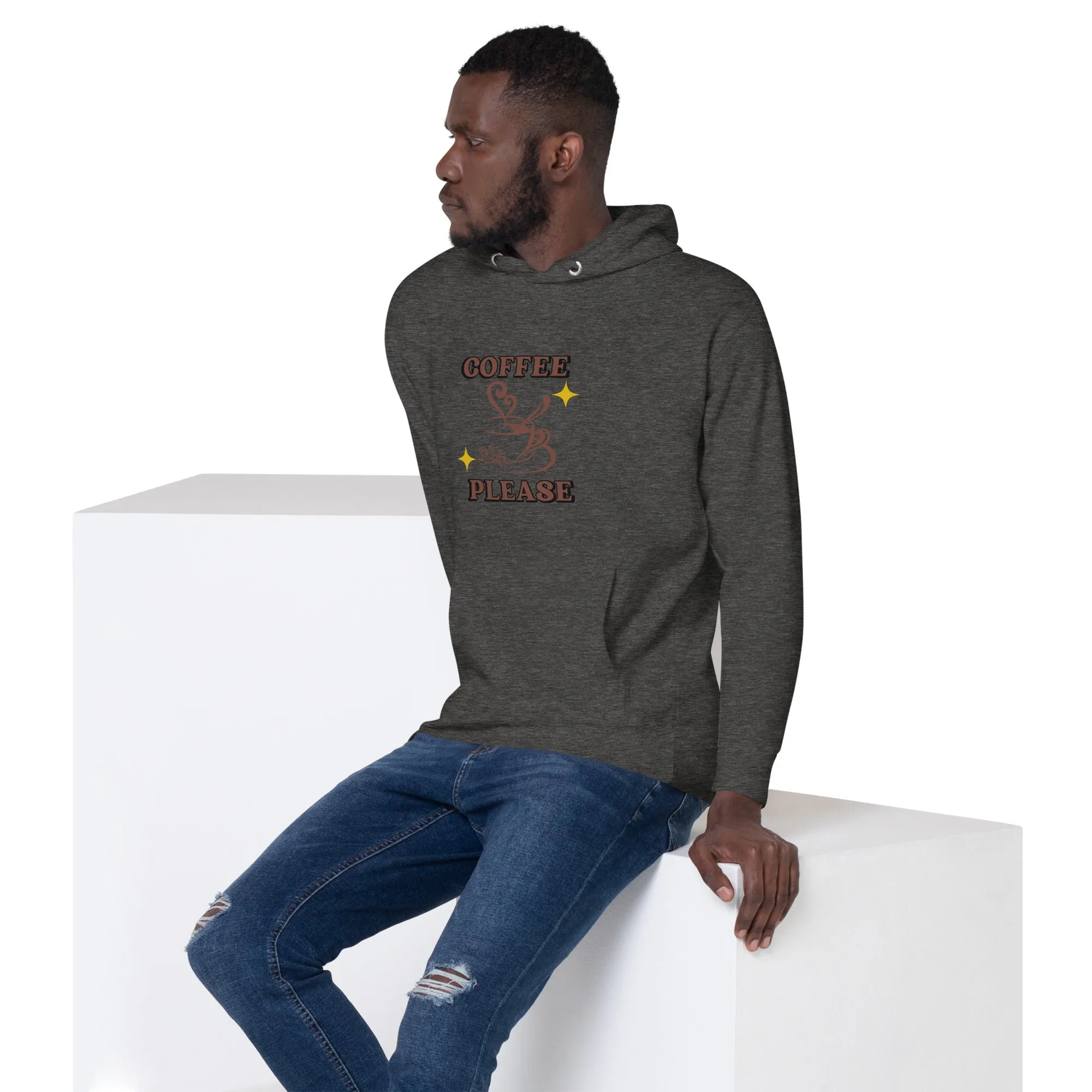 Coffee Please Men's Hoodie