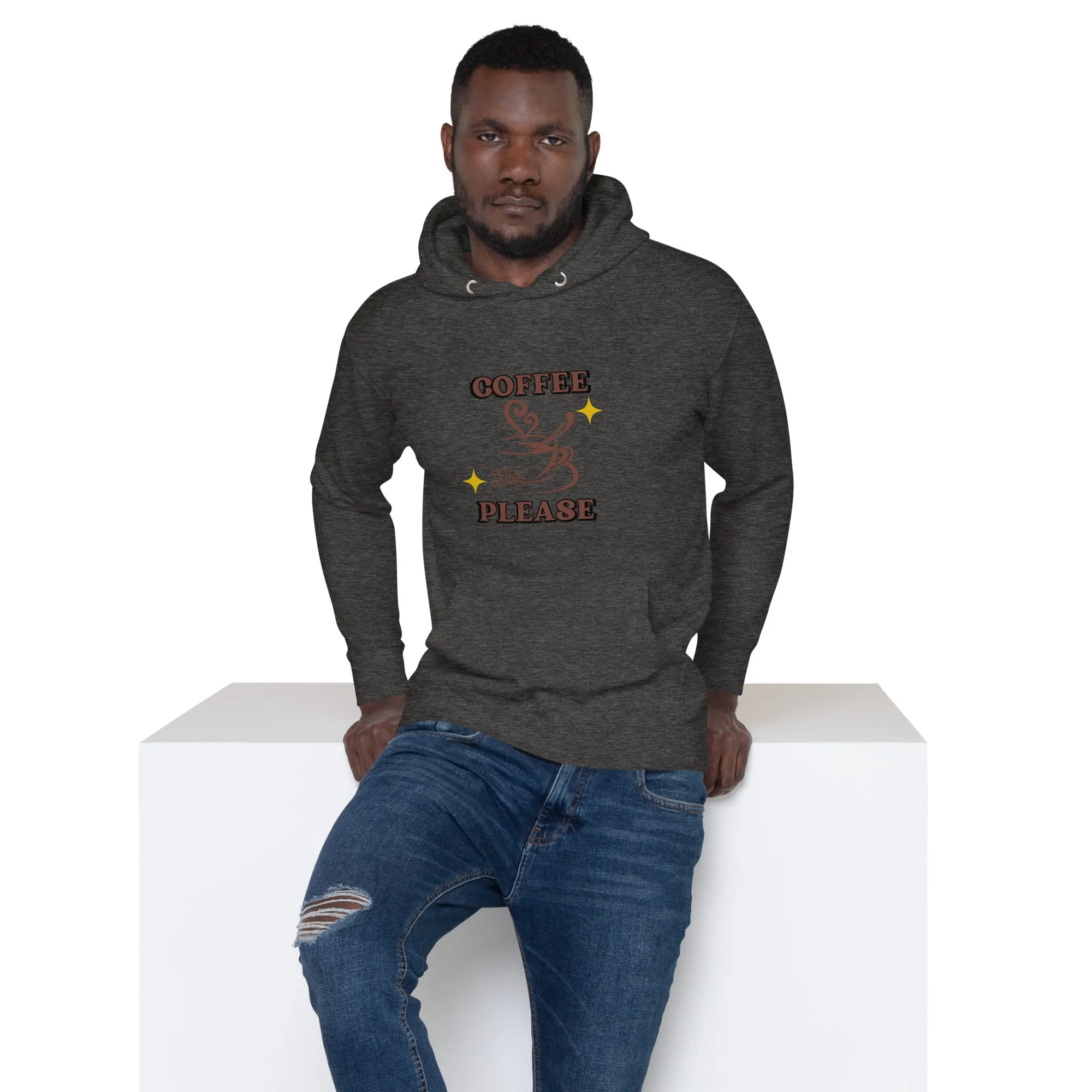 Coffee Please Men's Hoodie