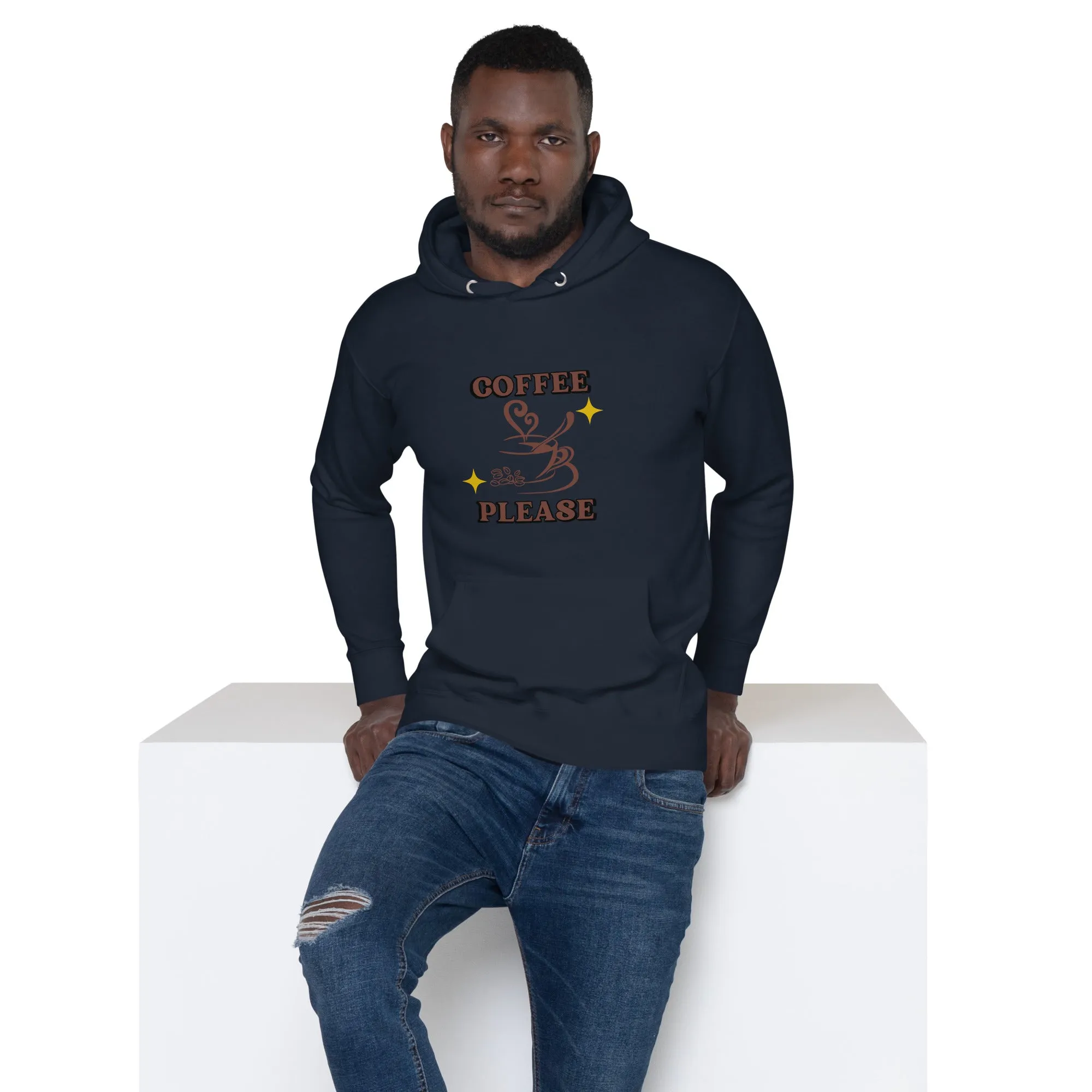 Coffee Please Men's Hoodie