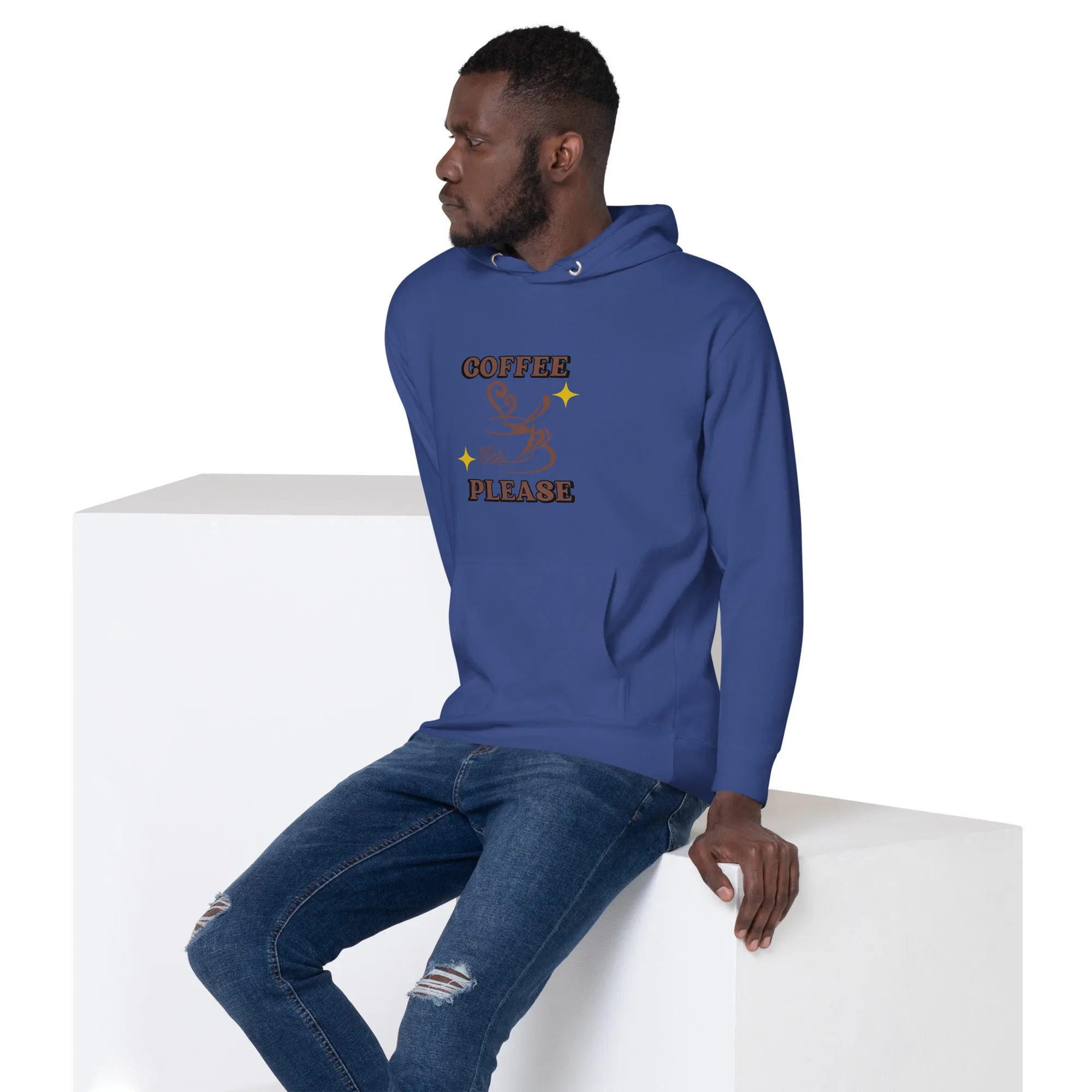 Coffee Please Men's Hoodie