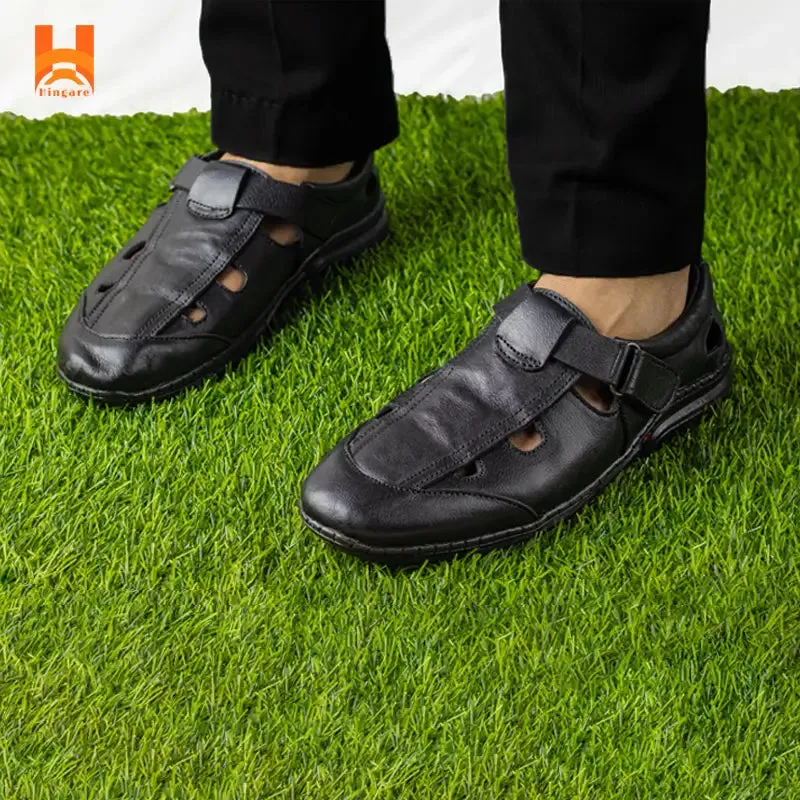 Hingare Soft Genuine Leather Men’s Casual Cycle Shoes