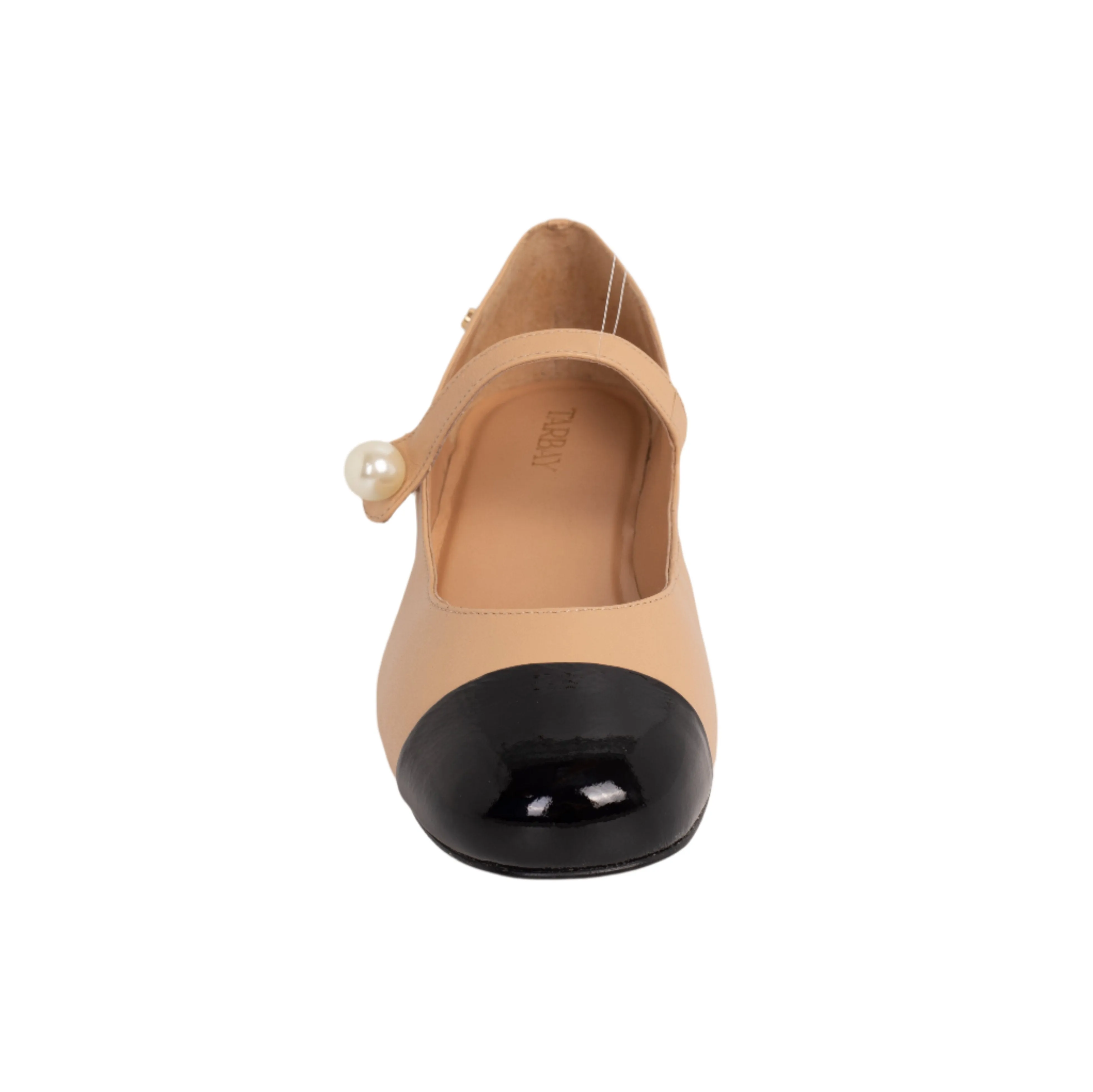 Isidora Mary Jane Ballet Flats - Toast