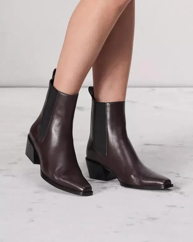 Joni Chelsea Boot in Dark Espresso