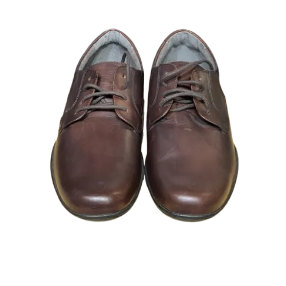 Lands' End Men's Casual Oxford Dark Brown