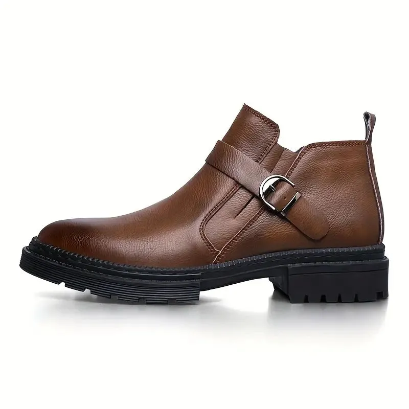 Liam | Leather Ranger Boots for Men