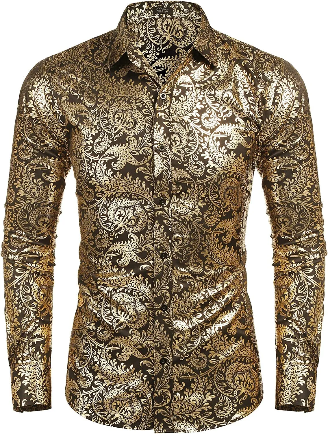 Luxury Design Floral Dress Shirt (US Only)