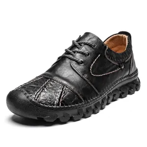 Men's Casual Split Leather Shoes