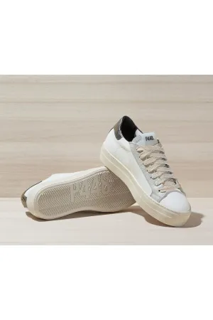 P448 Thea Chalk Women's Platform Sneakers | Chalk