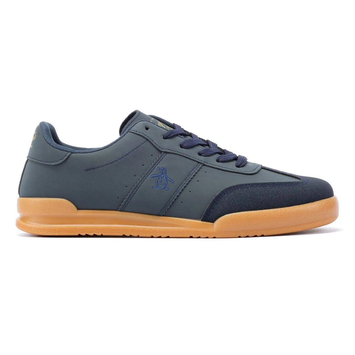 Penguin Giovanni Men's Navy Trainers