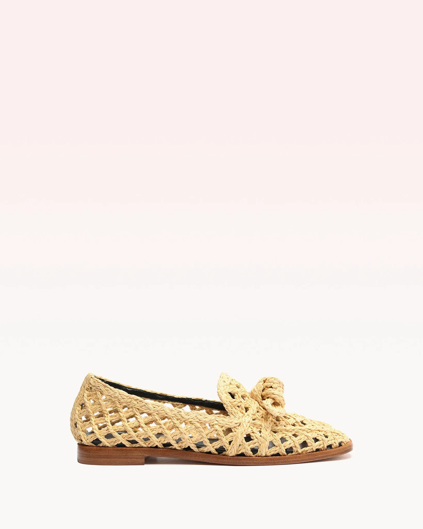 Raffia Clarita Loafer Natural