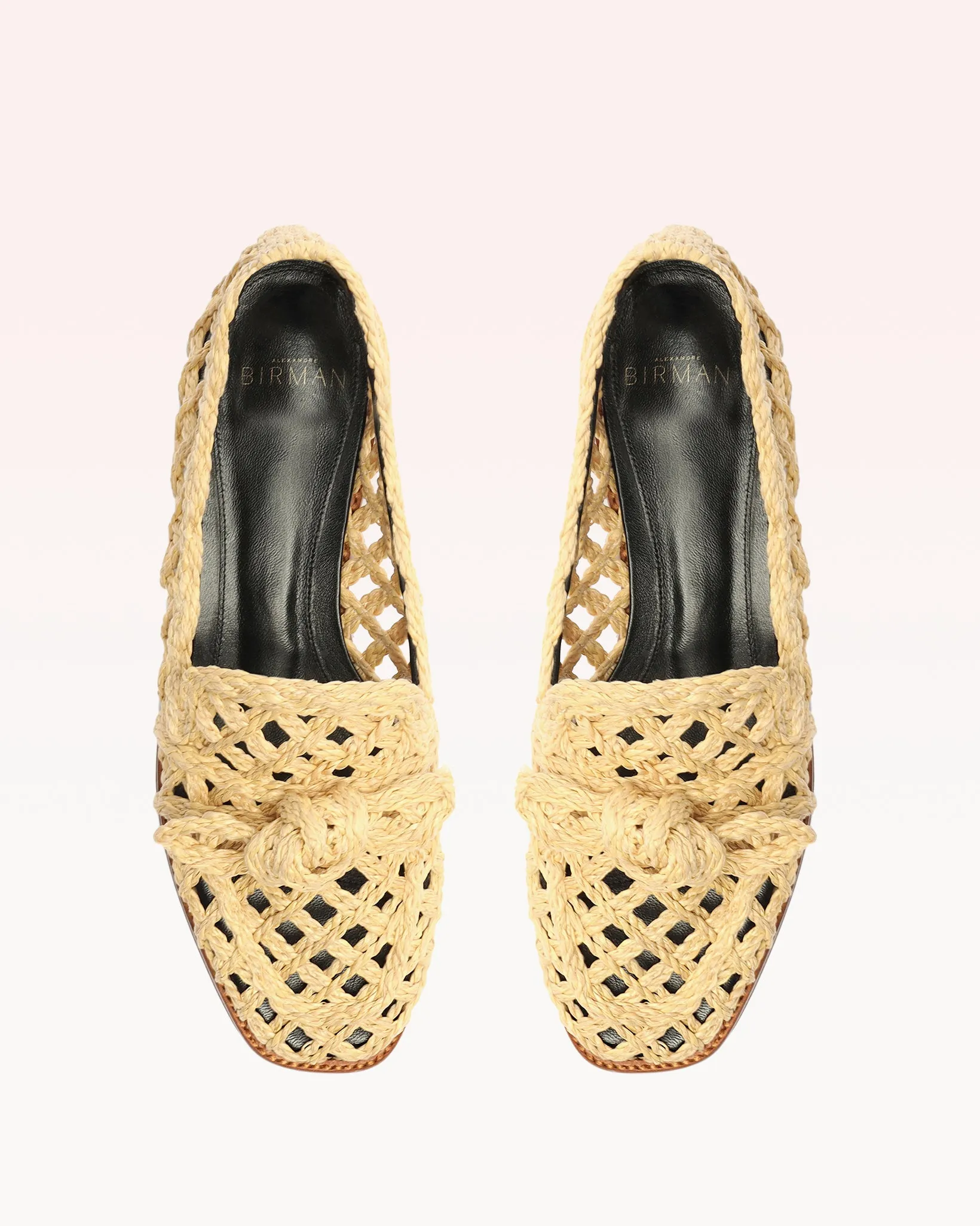 Raffia Clarita Loafer Natural