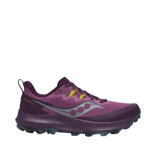 Saucony Women's Peregrine 14 Trail Running Shoes in Plum/Eggplant SS24