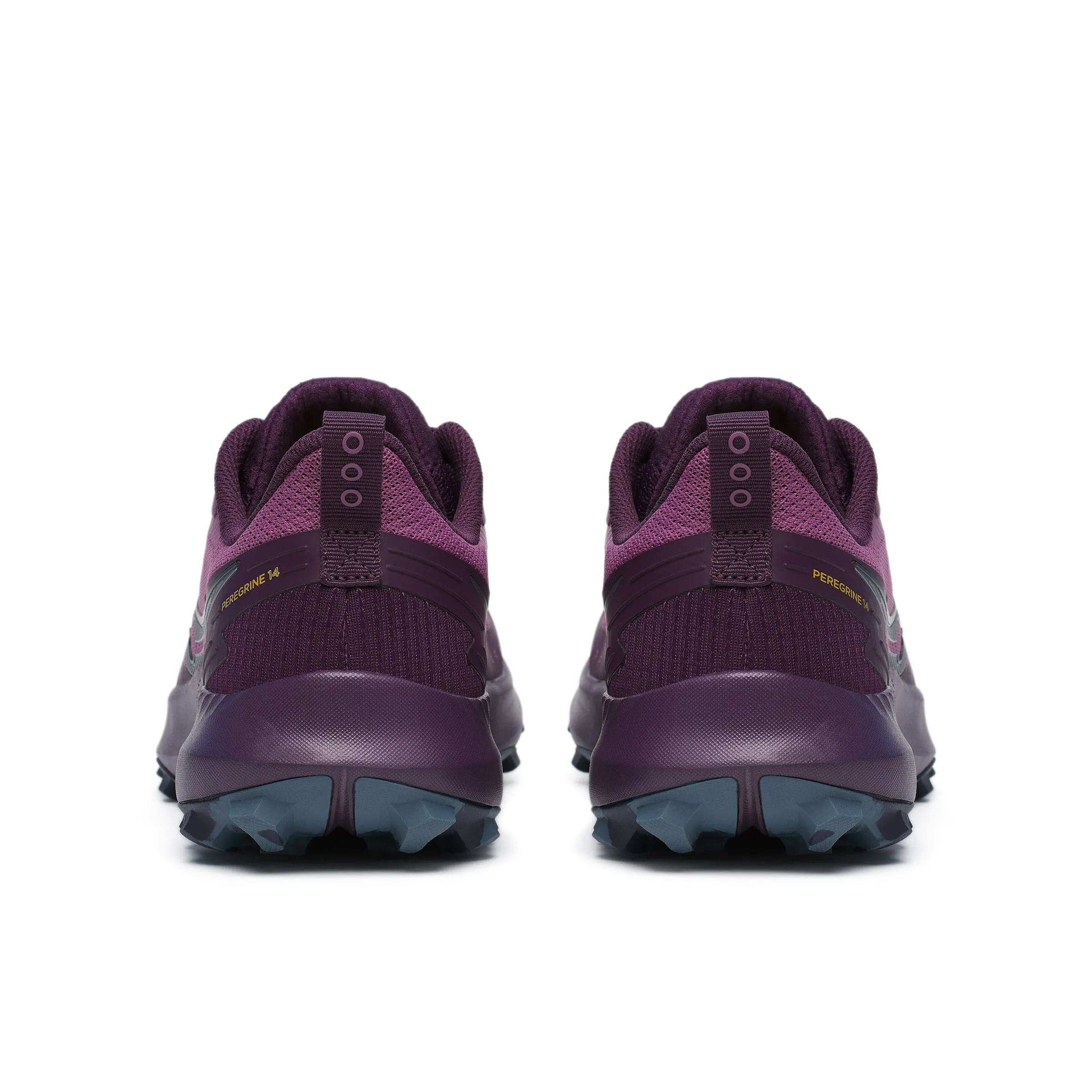 Saucony Women's Peregrine 14 Trail Running Shoes in Plum/Eggplant SS24