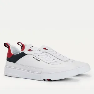 Scarpe Uomo TOMMY HILFIGER Sneakers linea TH Modern in Pelle Bianca