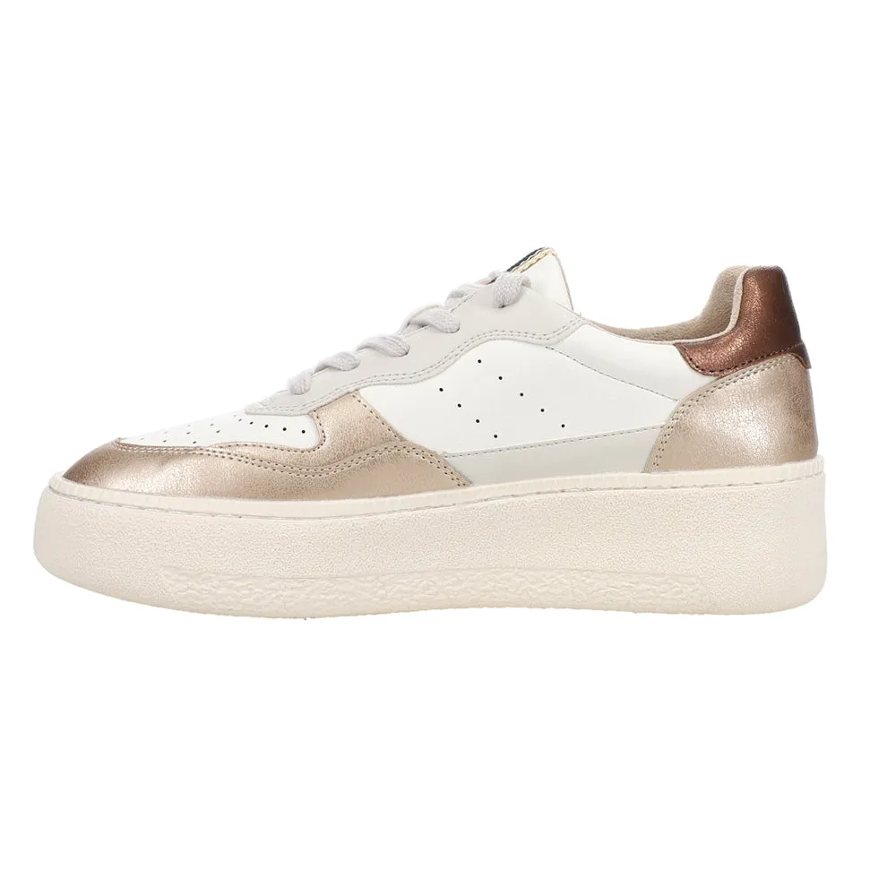 Sheena Metallic Lace Up Sneakers