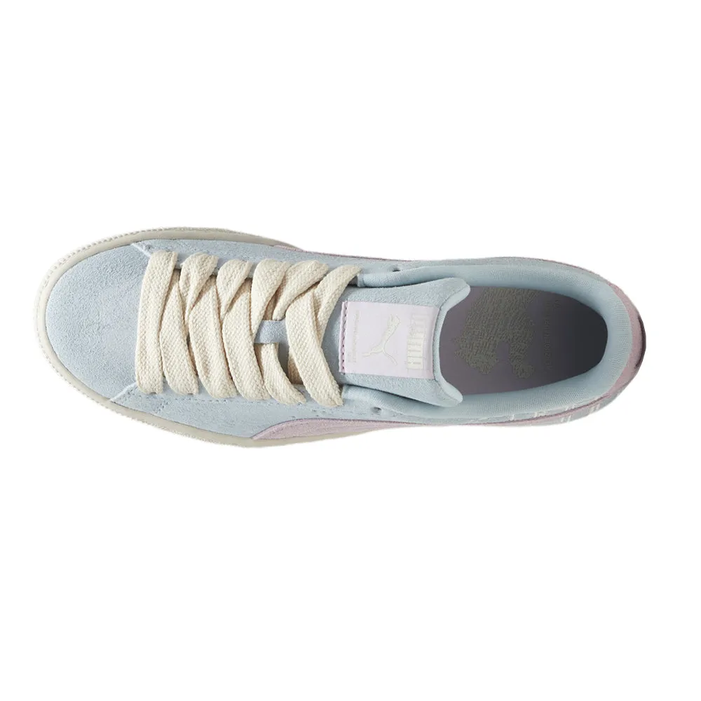 Suede Brand Love II Lace Up Sneakers