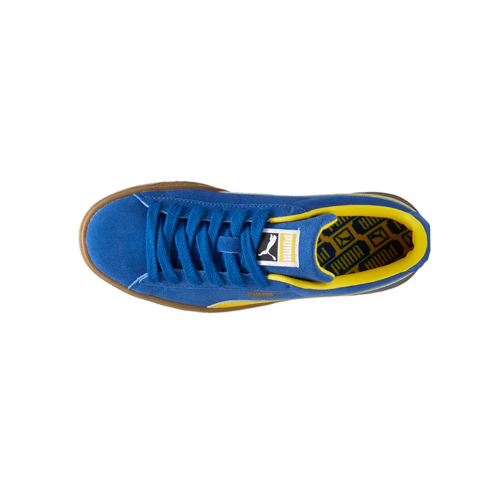 Suede Terrace Lace Up Sneakers (Big Kid)