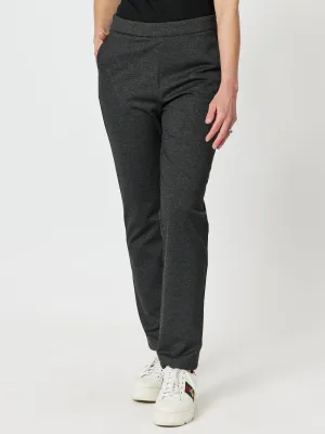 TEXTURED PONTE PANT