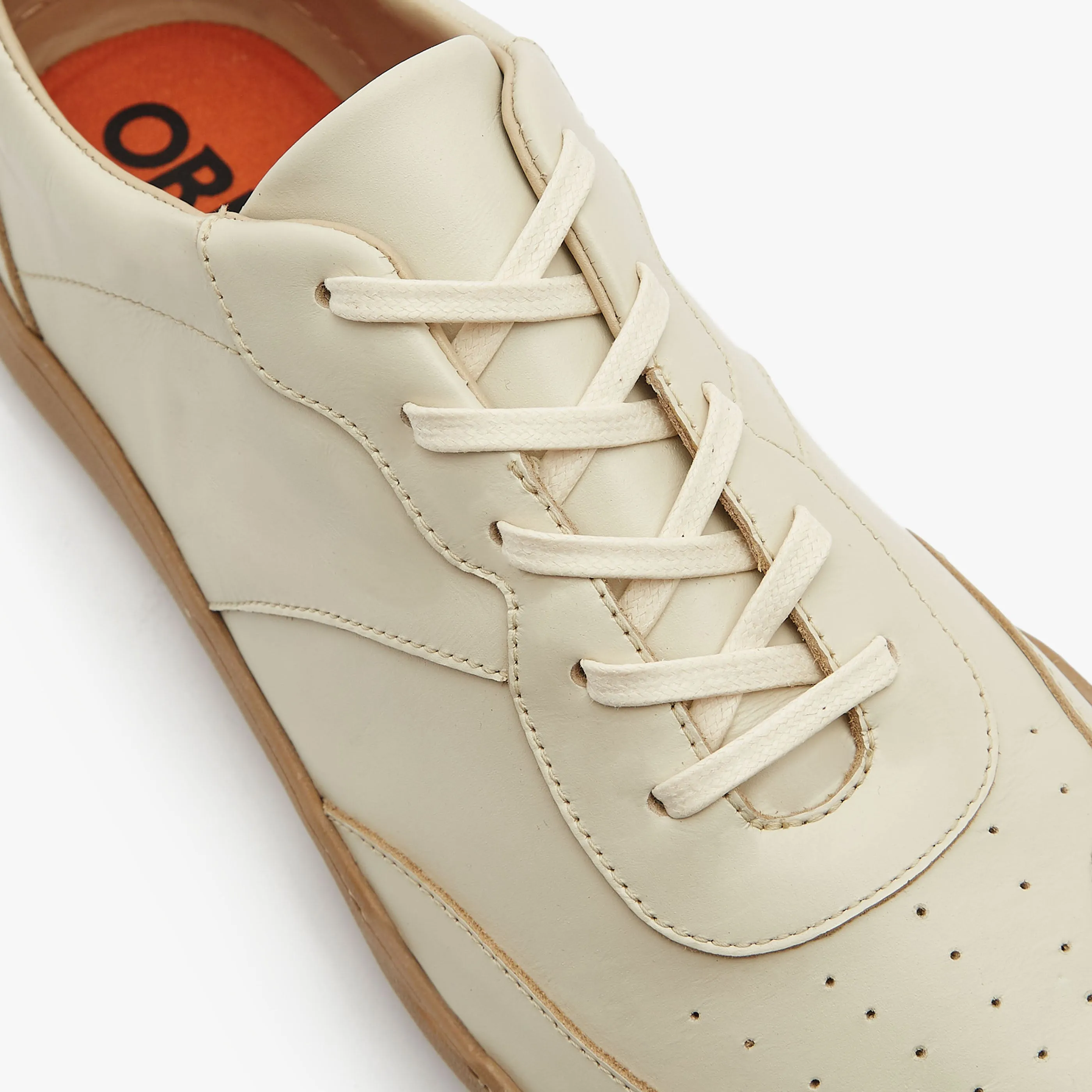 The Retro Sneaker for Women | Natural Leather