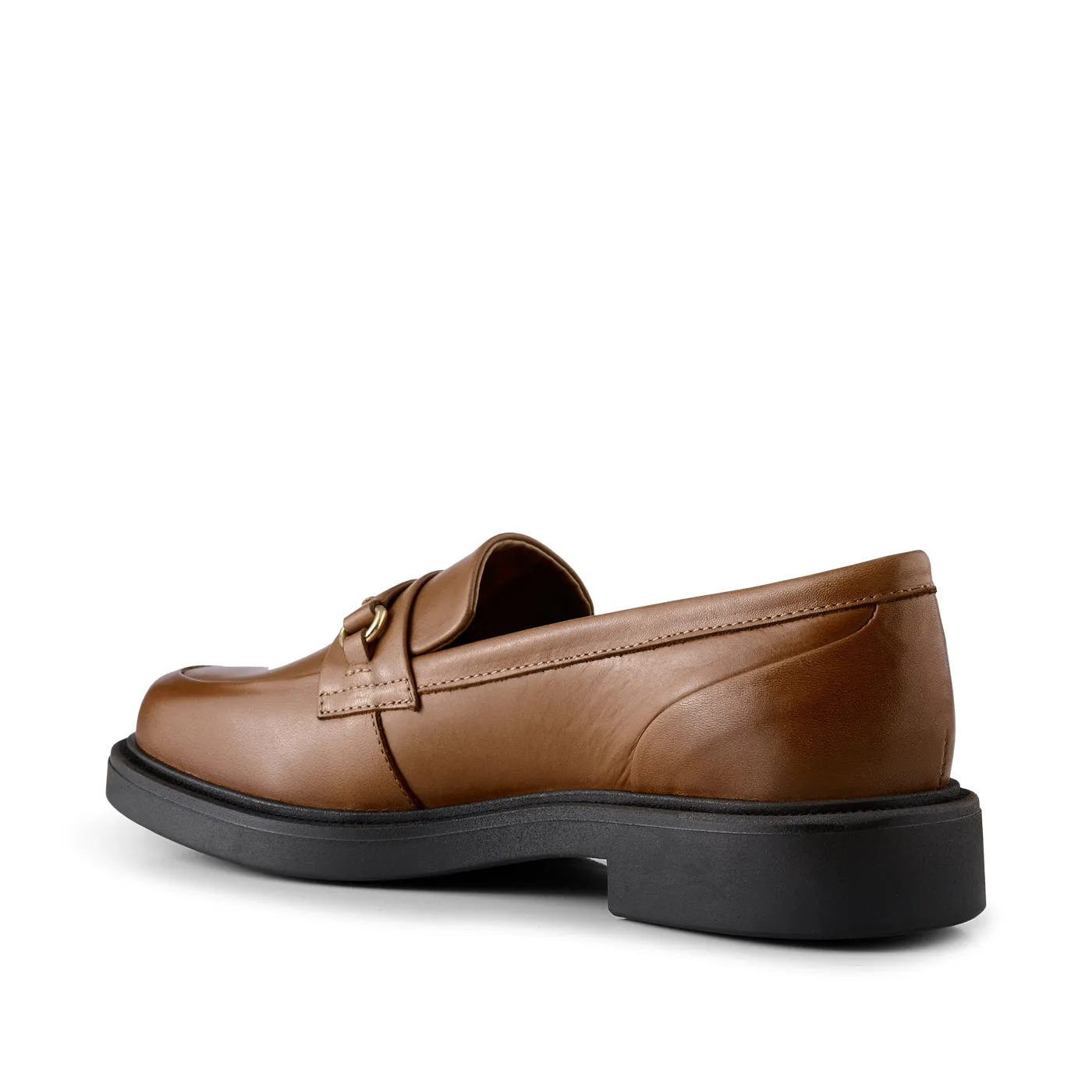 Thyra loafer leather - TAN