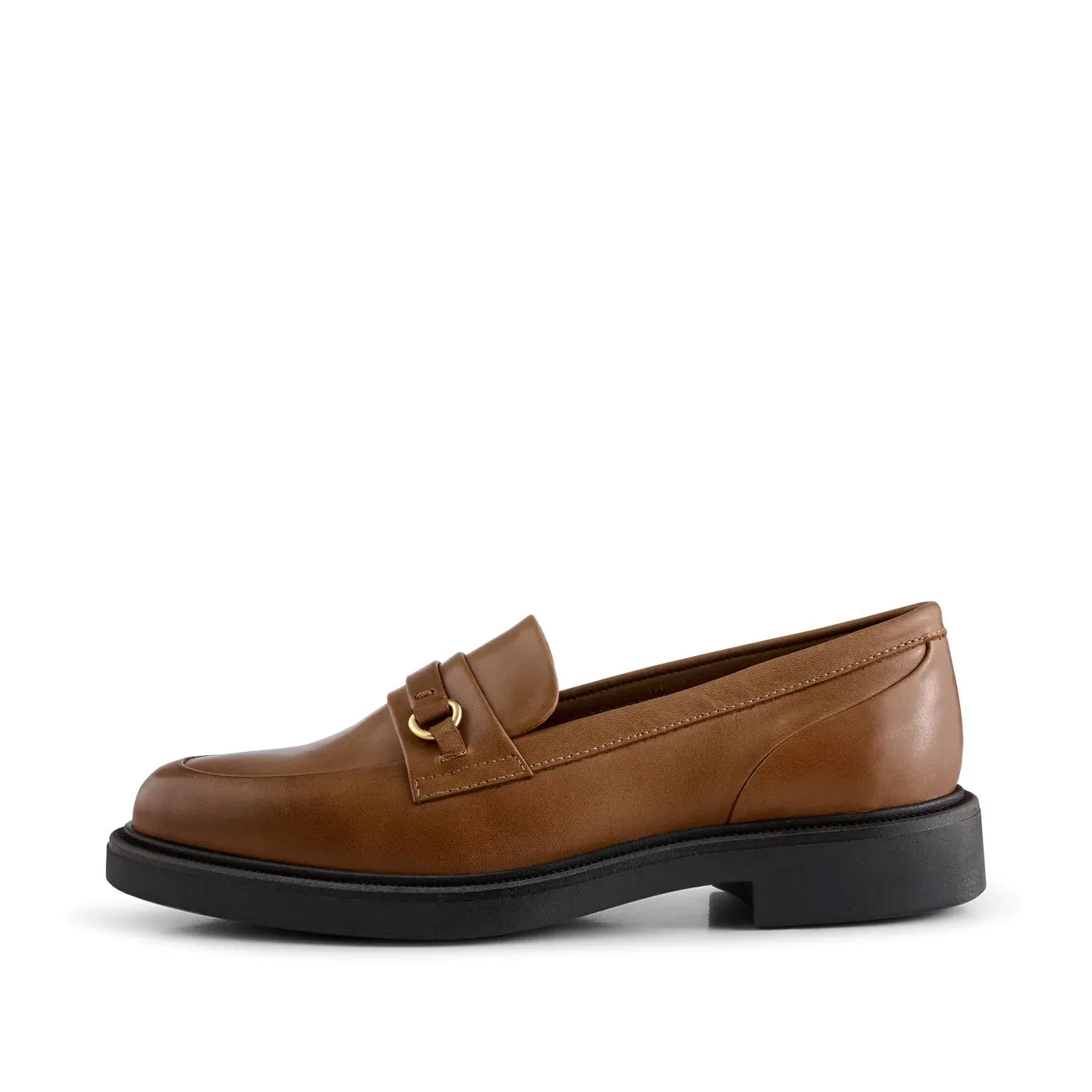 Thyra loafer leather - TAN