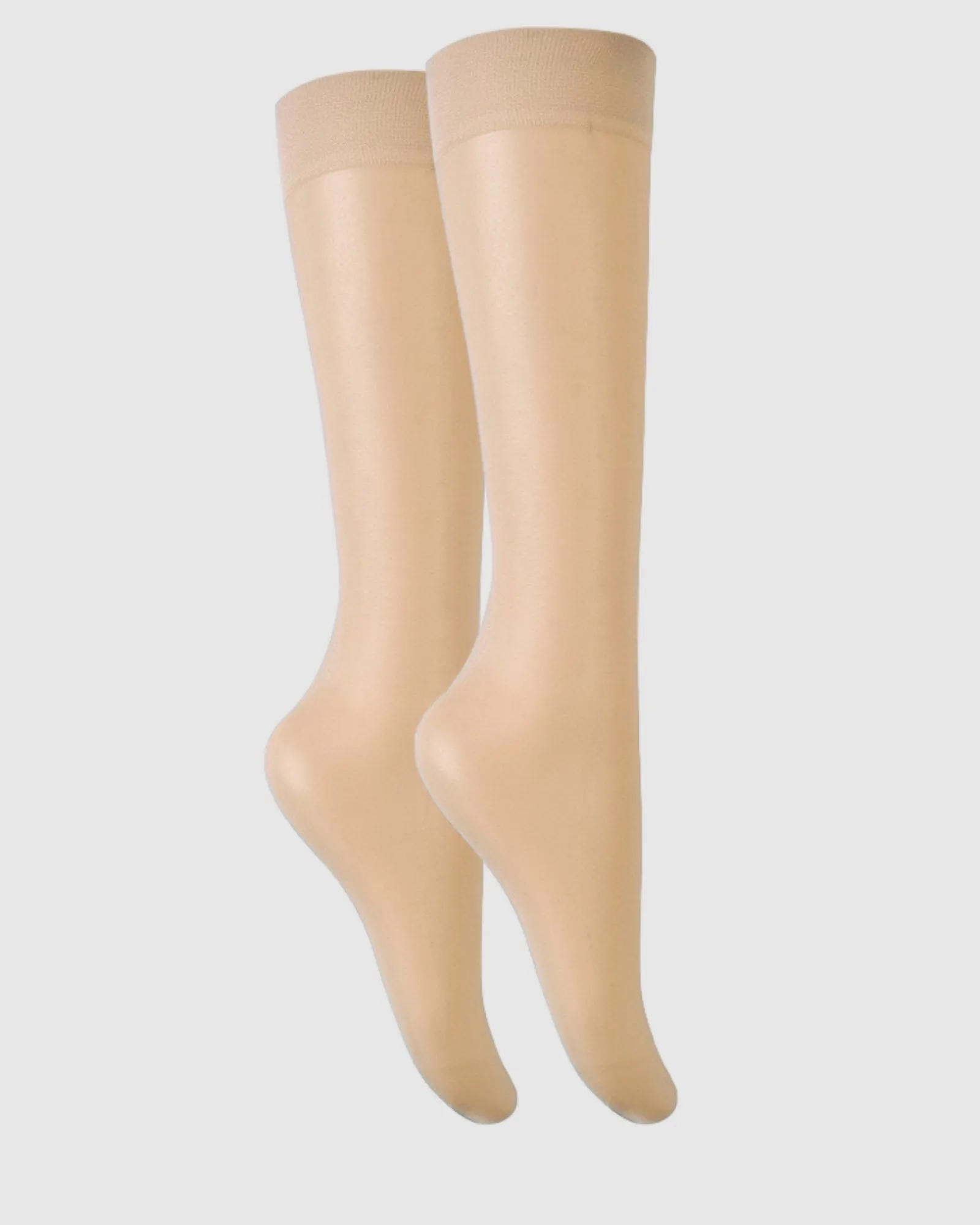 Ultra Sheer Calf Socks - 2 Pack