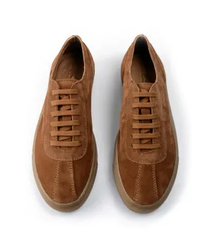 Unlined Sneakers - Beige Suede