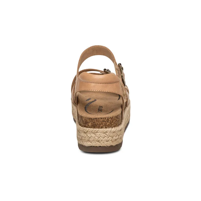 Women's Aetrex Paula CP152 Color:  Camel