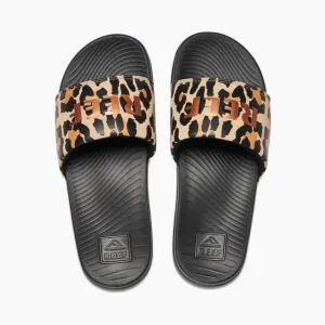 WOMEN'S REEF ONE SLIDE CLASSIC LEOPARD